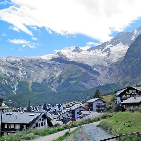 Appartamento Talblick Appartement-fewo 4-bettwohnung Og By Interhome Saas-Fee